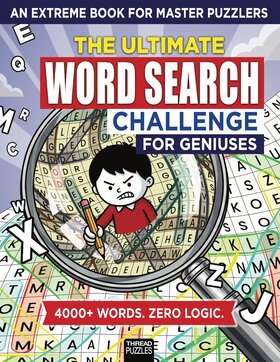 The Ultimate Word Search Challenge for Geniuses cover