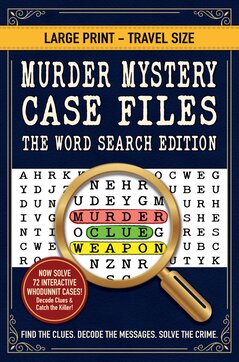 Murder Mystery Case Files: The Word Search Edition cover